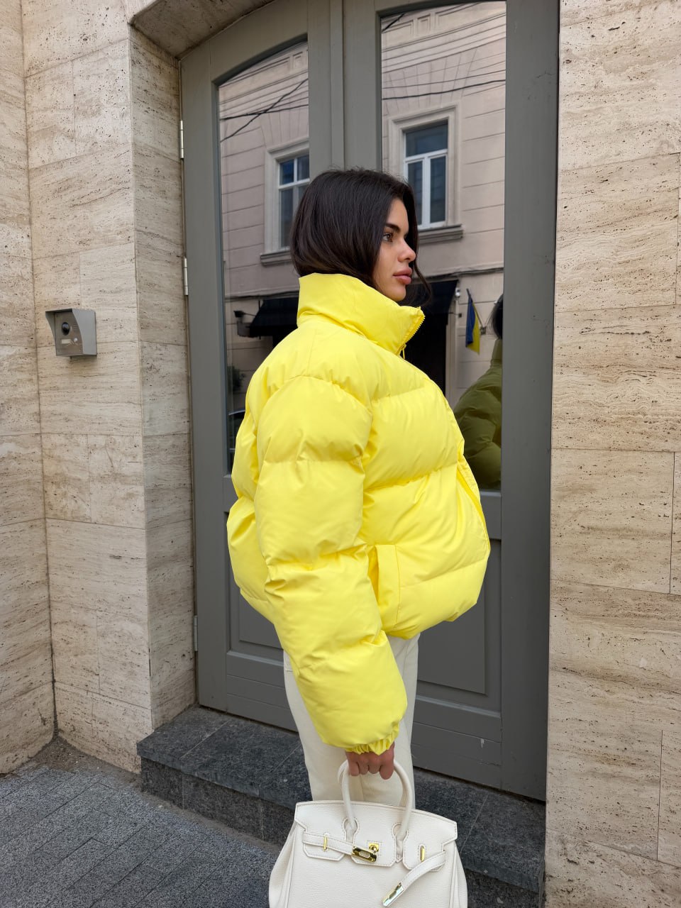 Матова куртка з пуховим наповнювачем Верхній одяг — фото 7 by.dile